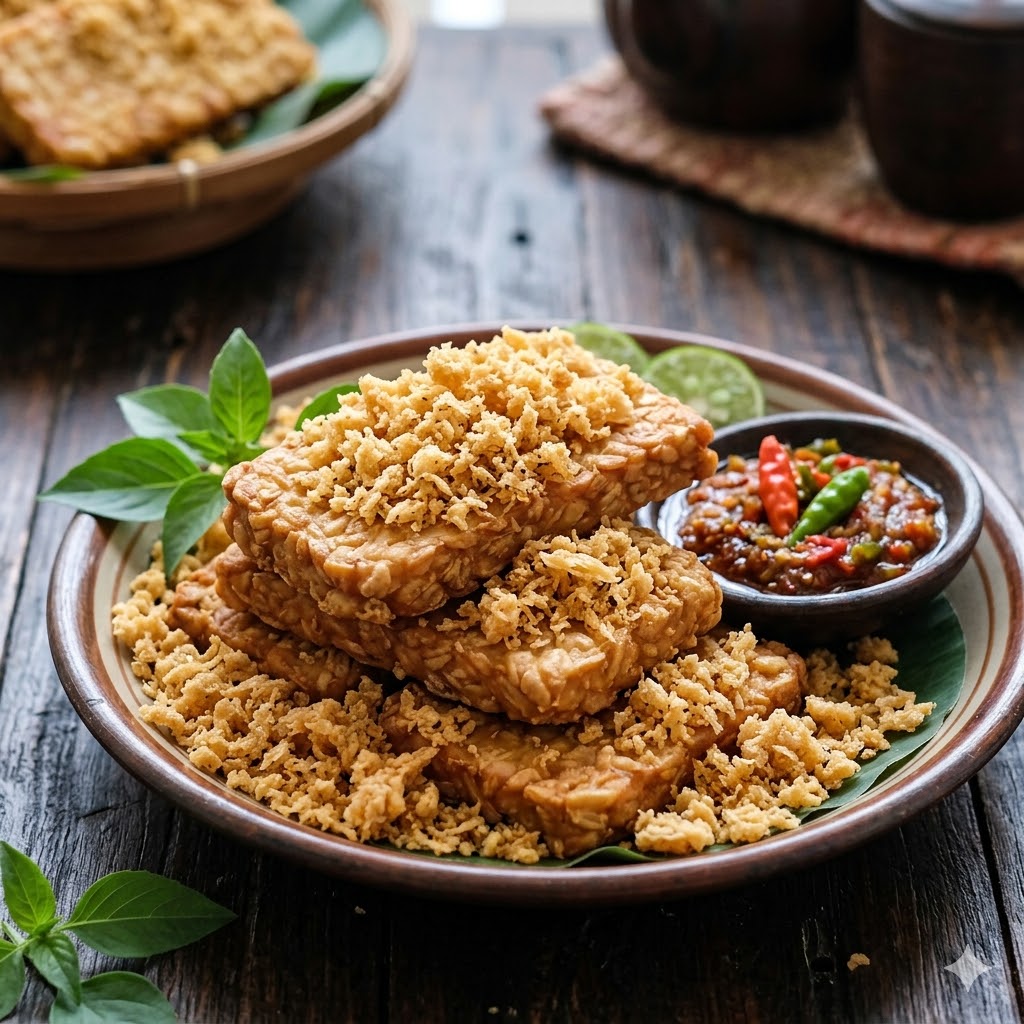Tempe Goreng Kremesan Kedai Locale